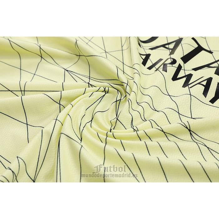 Chandal del Paris Saint-Germain Jordan Manga Corta 2023-2024 Amarillo - Pantalon Corto